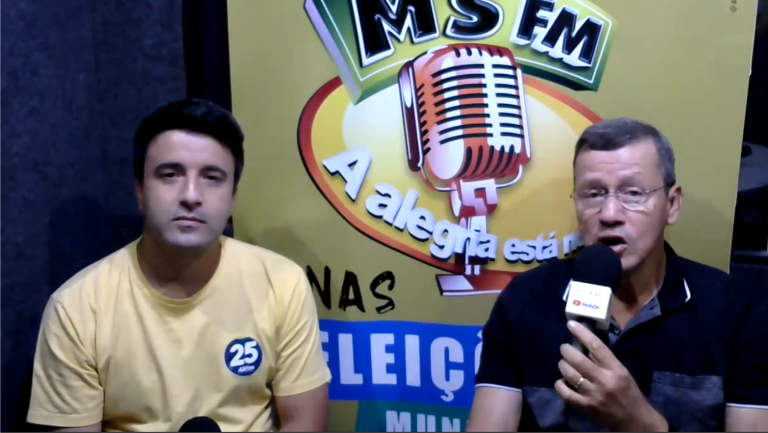 Airton participa de entrevista em rádio mimosense