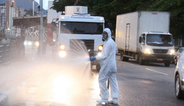 Confira o cronograma de limpeza anticoronavírus desta semana em Cachoeiro