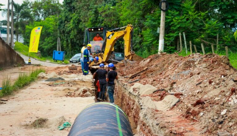 Bairro Marbrasa recebe nova frente de obras de pacote de pavimentação