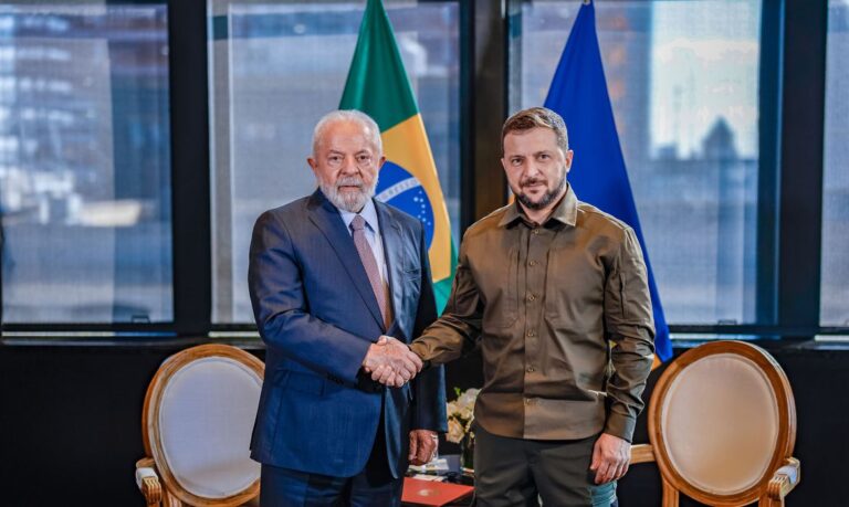 Lula e Zelensky tiveram “entendimento mútuo”, diz chanceler