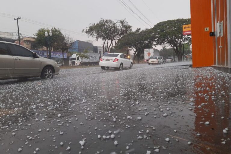 Tempestade com chuva de granizo. Confira a previsão do tempo para o ES