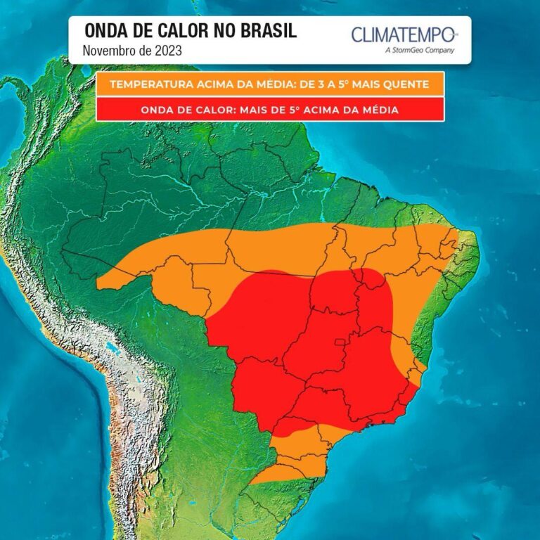 Brasil enfrenta nova onda de calor em 2023 e muito forte