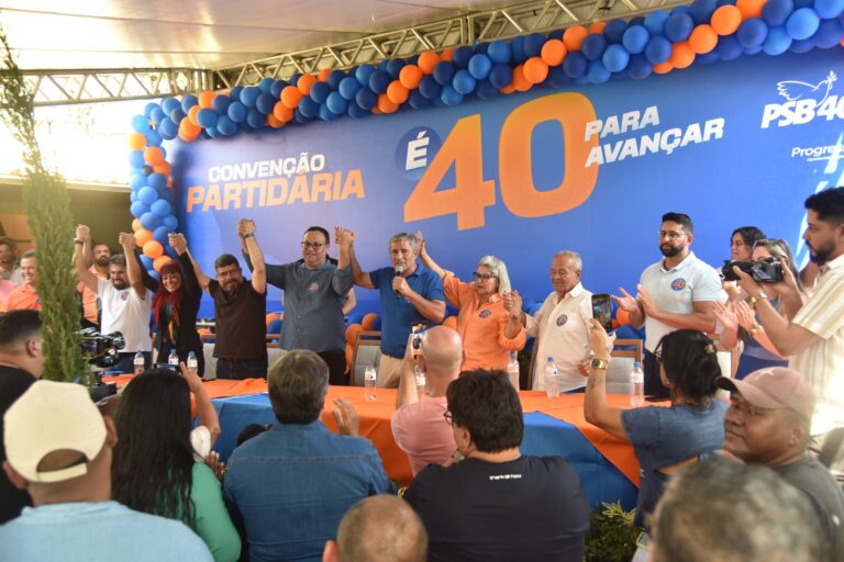 Chapa puro sangue confirmada em convenção do PSB de Presidente Kennedy