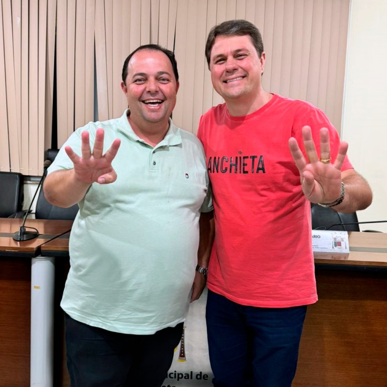 Convenção do União Brasil de Anchieta anuncia Renato Lorencini como vice de Leo(PSB)