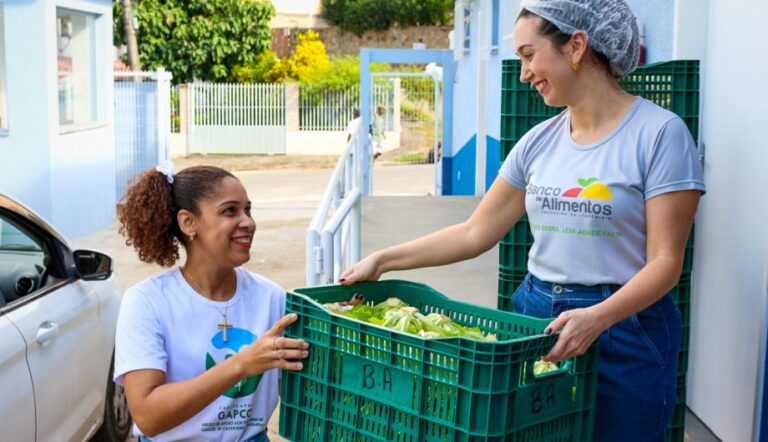 Banco de Alimentos de Cachoeiro recebe apoio da 39ª Feira da Bondade para combater a insegurança alimentar