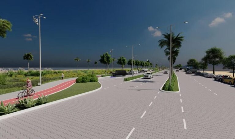 Sábado acontecerá a inauguração da nova orla de Marobá, em Presidente Kennedy