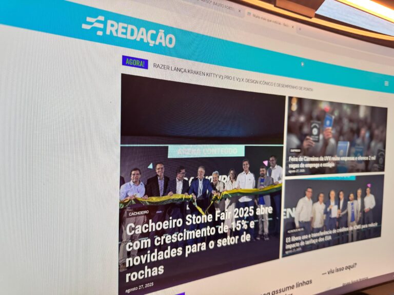 Redação Capixaba amplia cobertura e passa a se chamar apenas ‘Redação’