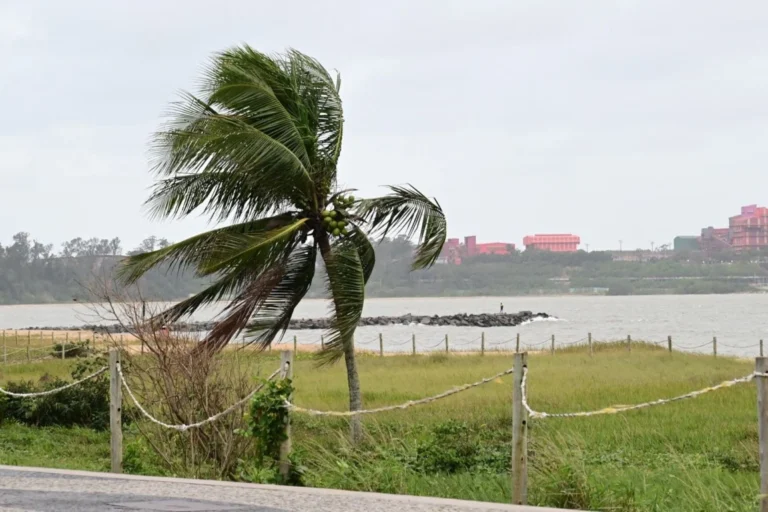 Defesa Civil emite alerta de vendaval no Espírito Santo; Inmet e Marinha reforçam risco de chuvas e ventos fortes