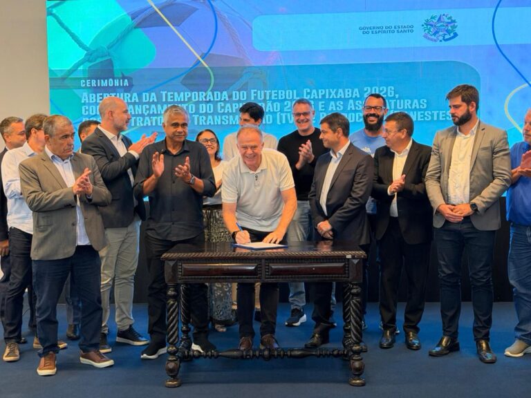 Casagrande anuncia maior investimento público da história do futebol capixaba no lançamento do Capixabão 2026